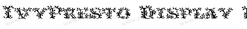 IvyPresto Display Li字体转换